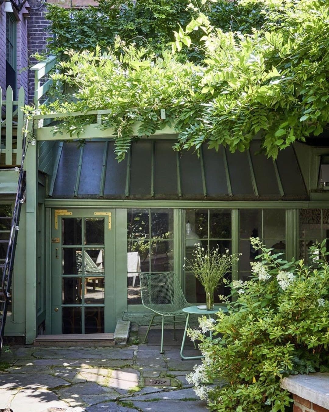 Garden apartment, West Village (street address withheld on the source page) — photo 1