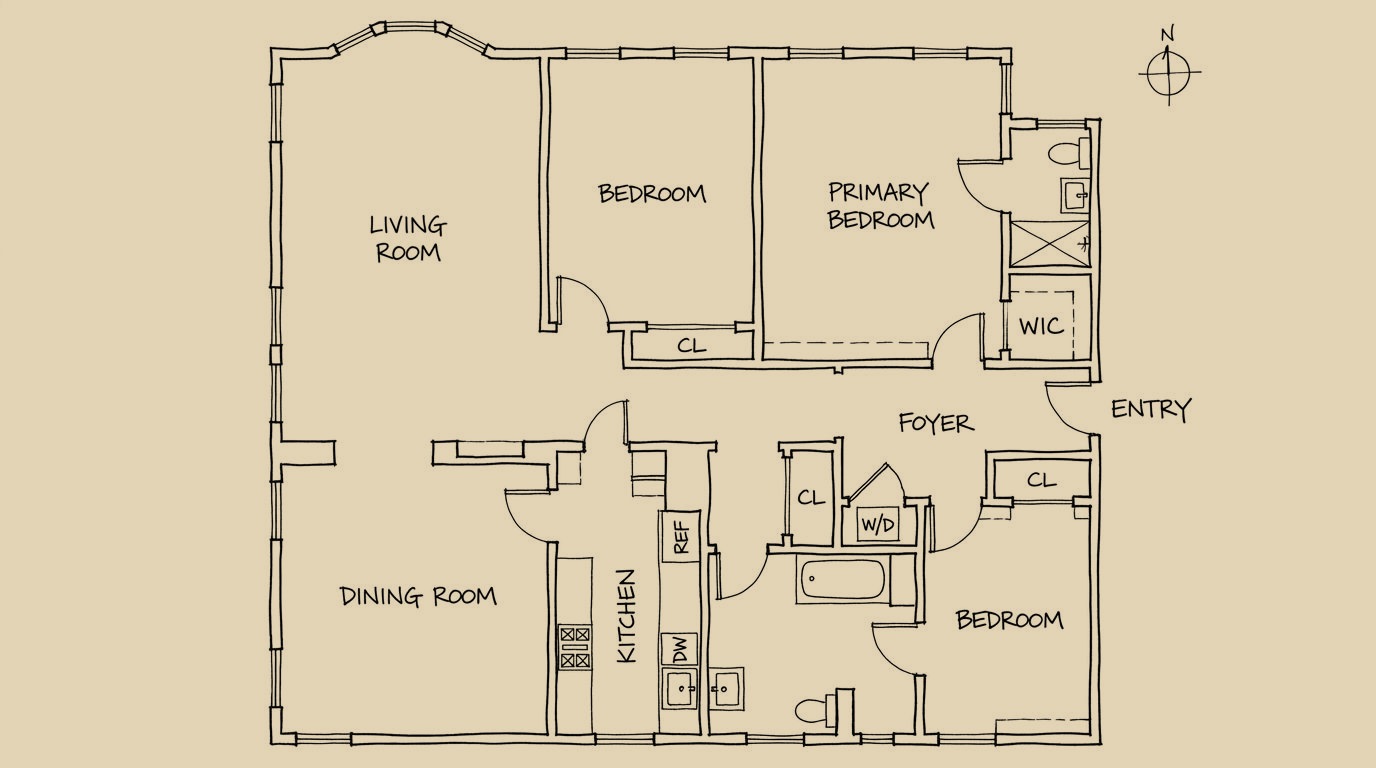 15 Clark Street #4A floor plan