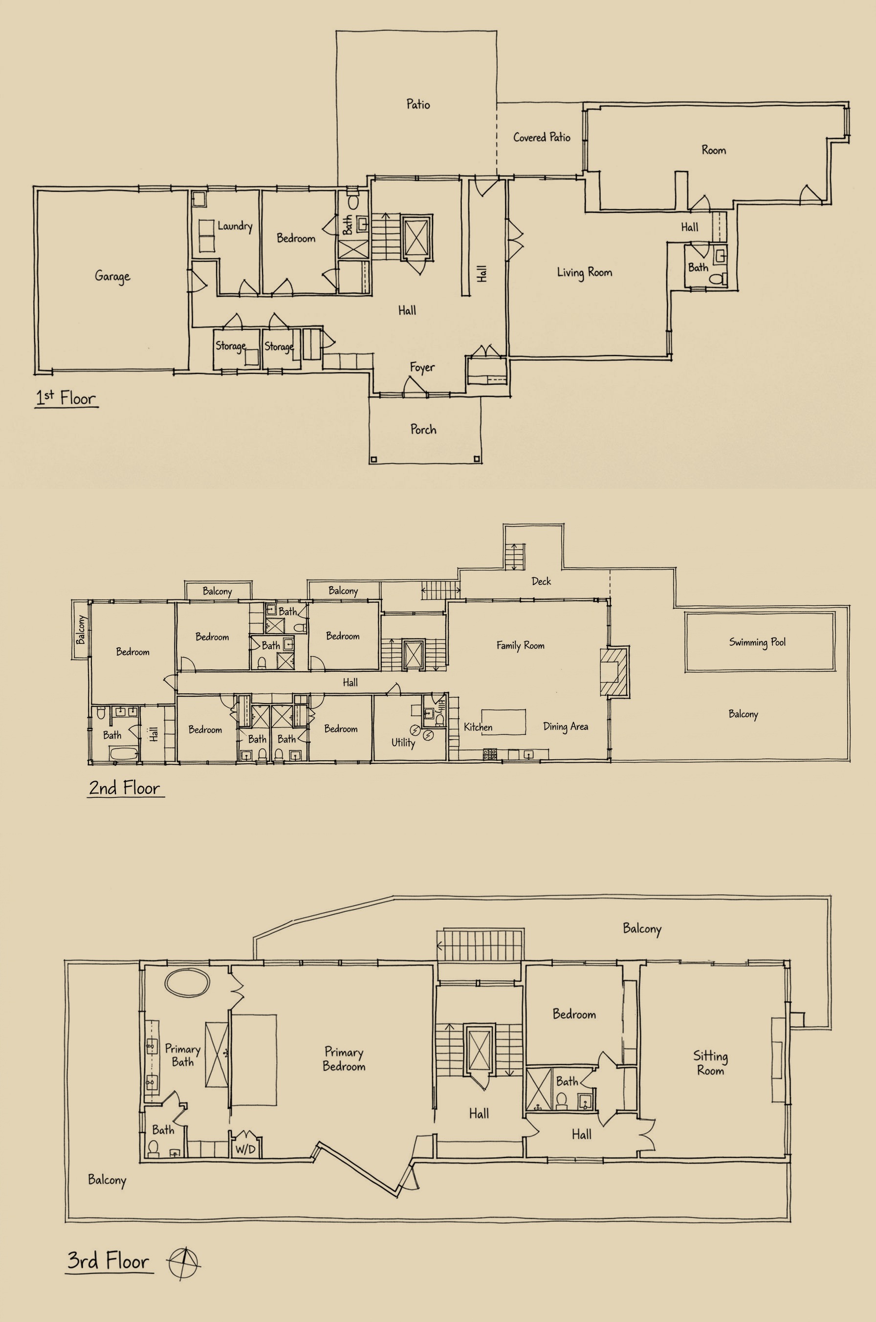 15 Dune Road floor plan