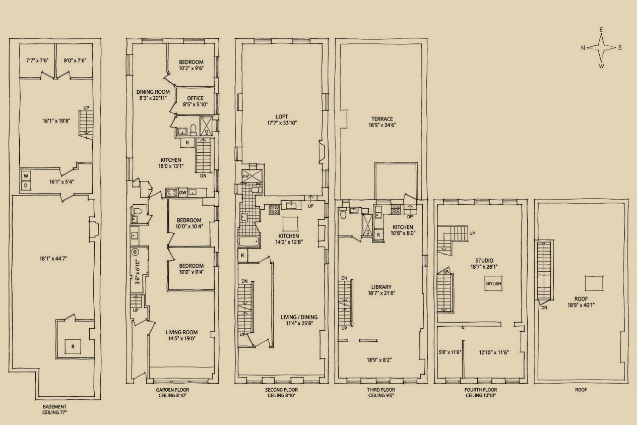 166 Avenue A floor plan
