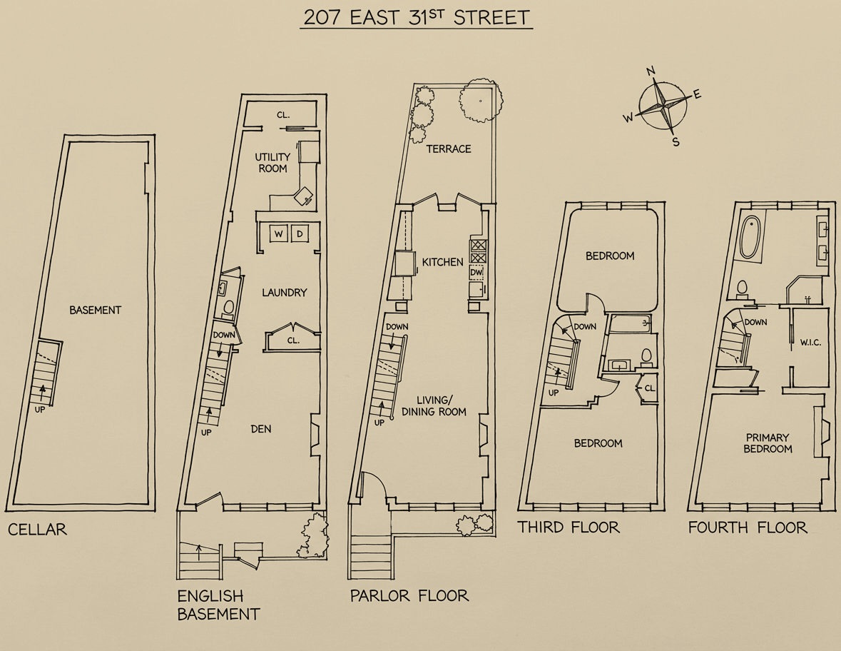 207 East 31st Street floor plan