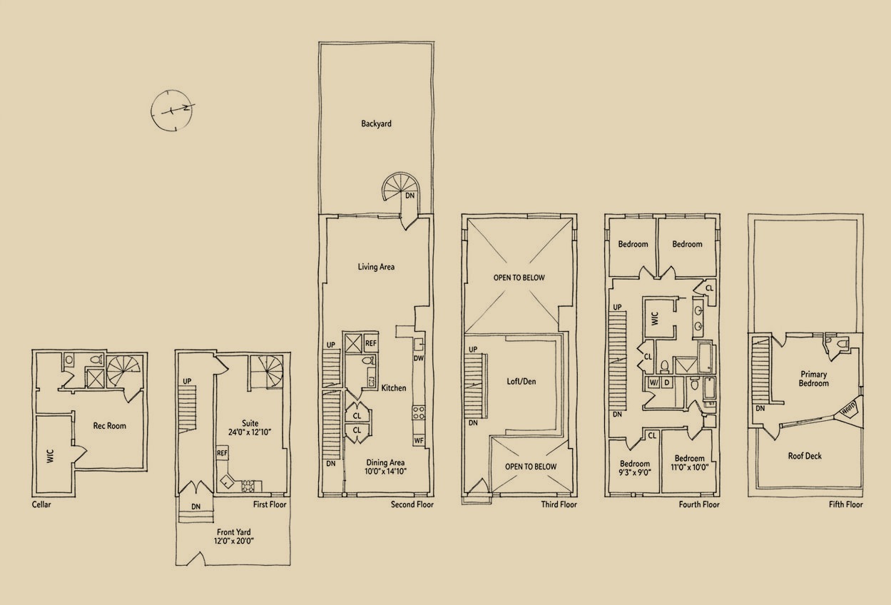 22 Fort Greene Place floor plan