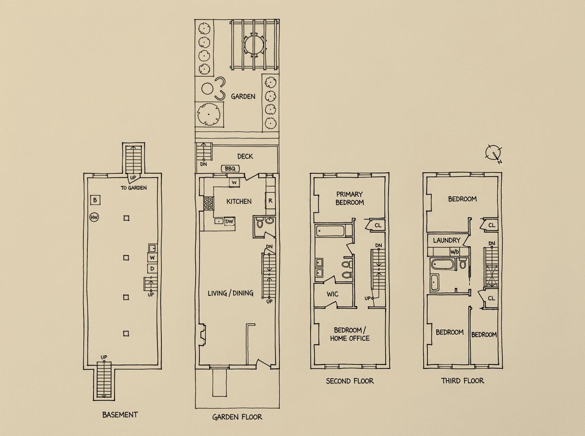 26A 1st Street floor plan