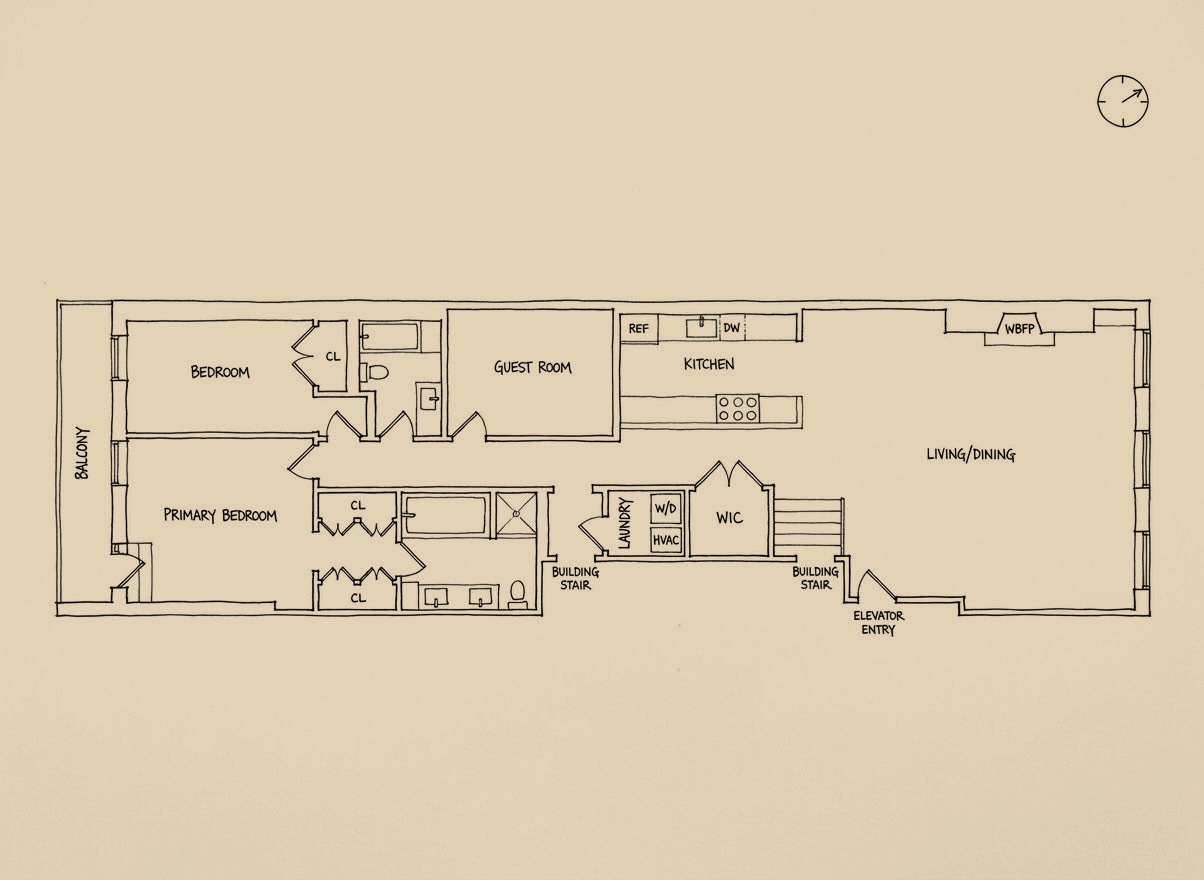 27 Great Jones Street floor plan