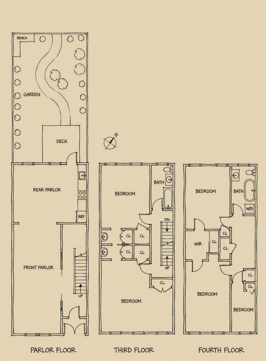 287 Park Place #2 floor plan