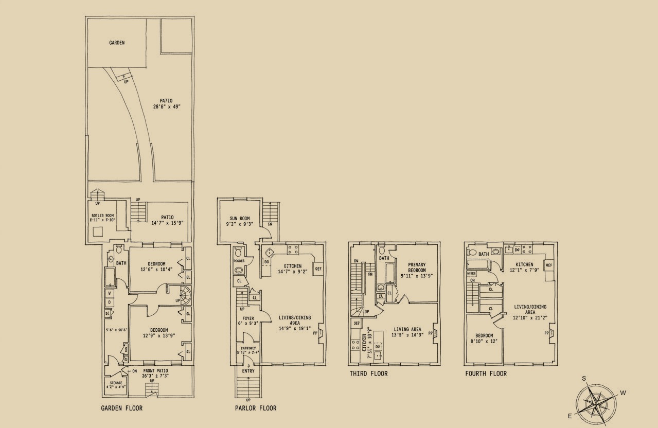 38 Douglass Street floor plan