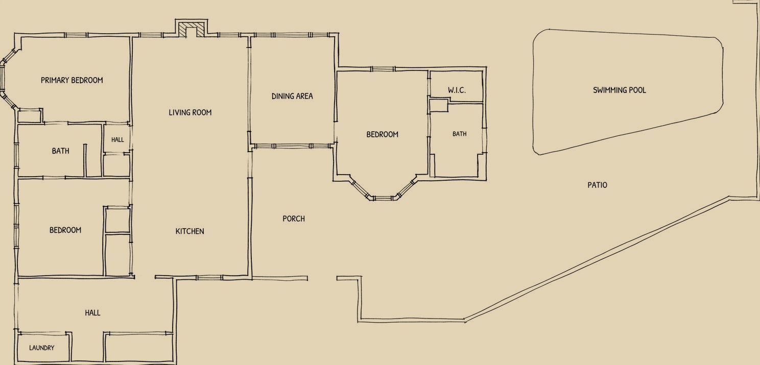 3840 La Playa Boulevard floor plan