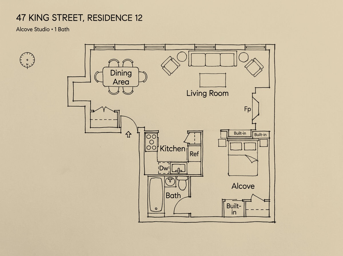 47-49 King Street floor plan