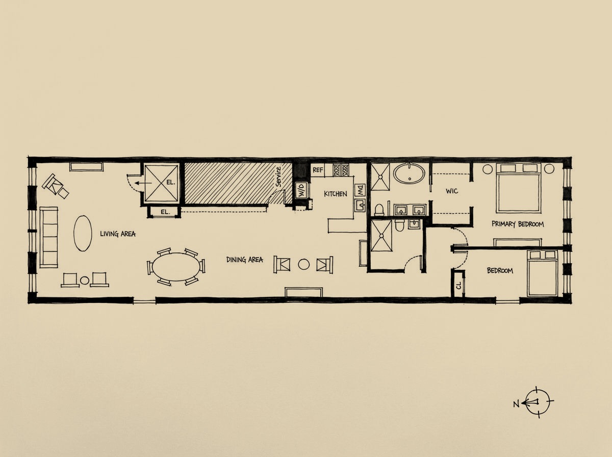 56 East 11th Street #5 floor plan