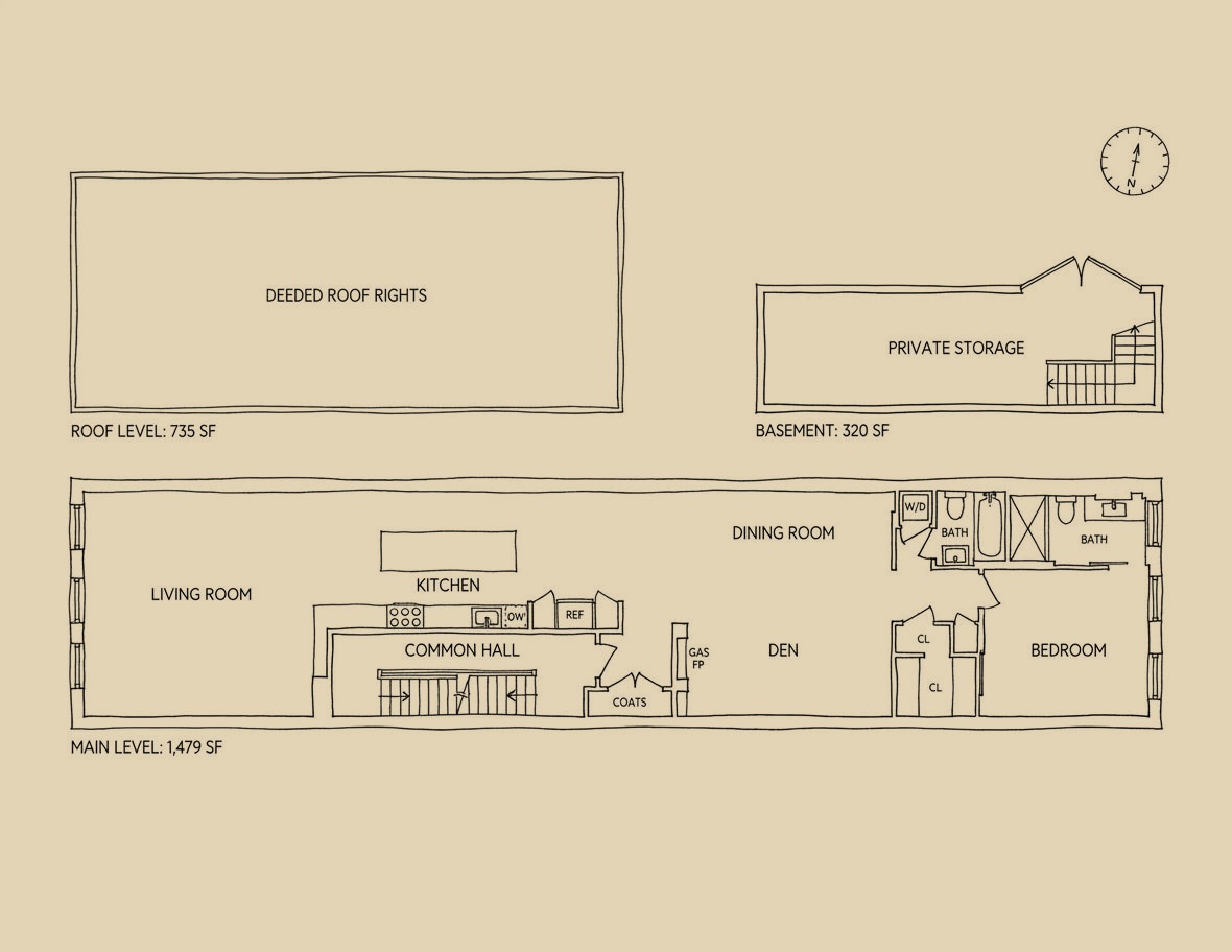 62 Washington Avenue, 2 floor plan