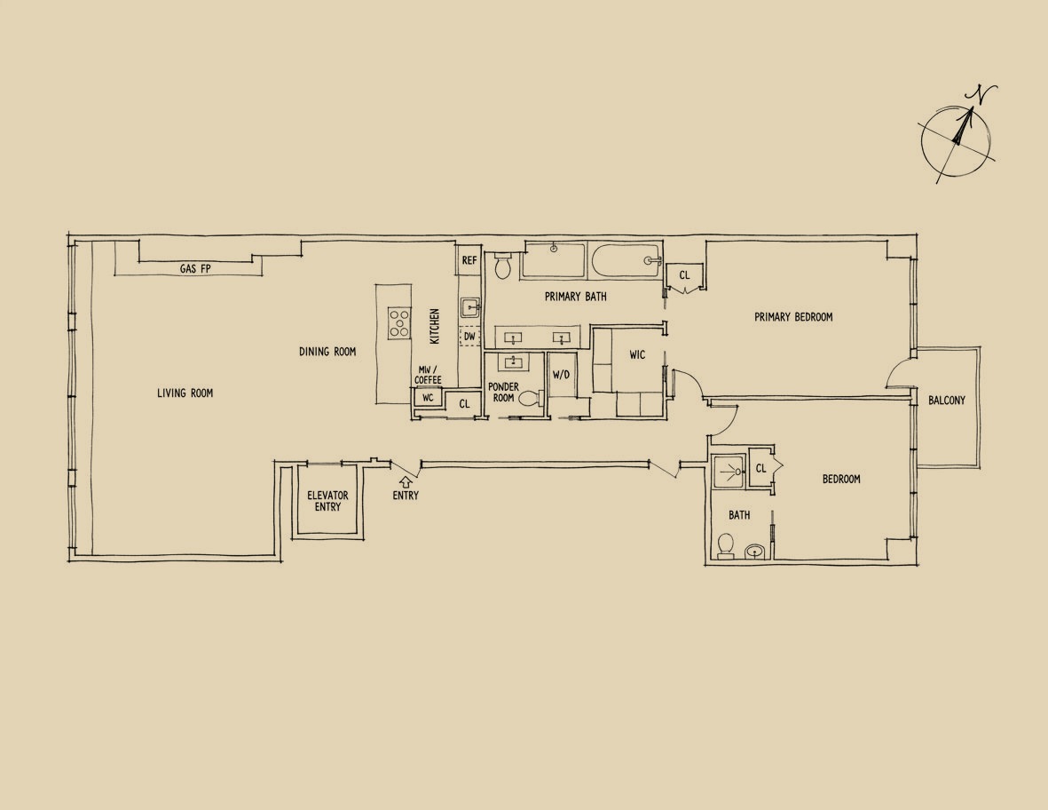 72 Mercer Street floor plan