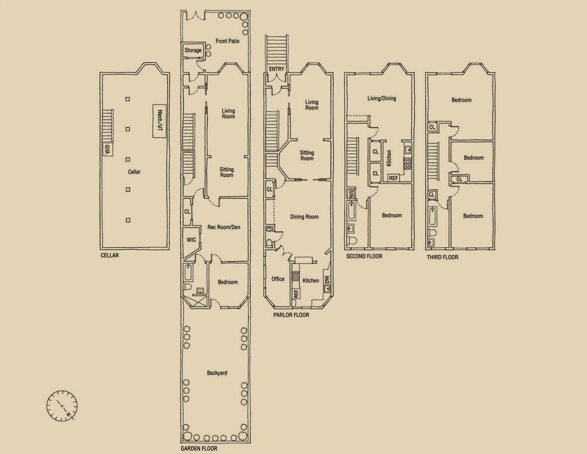877 Park Place floor plan