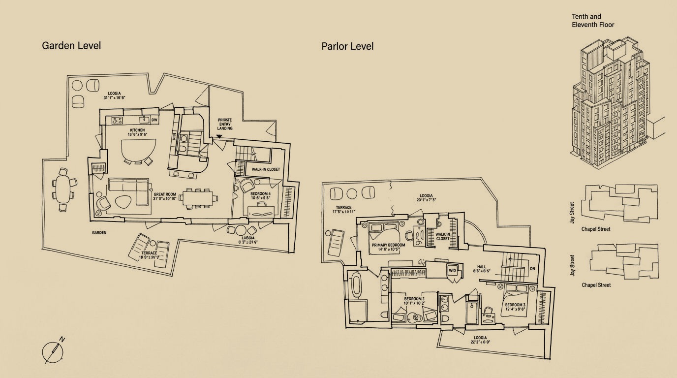 9 Chapel Street, Unit 11A floor plan