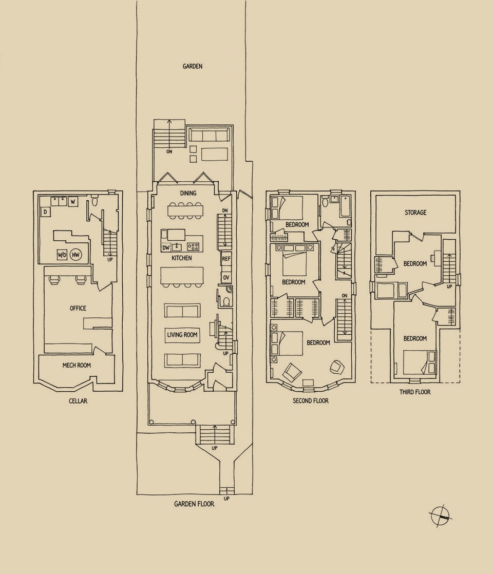946 East 15th Street floor plan