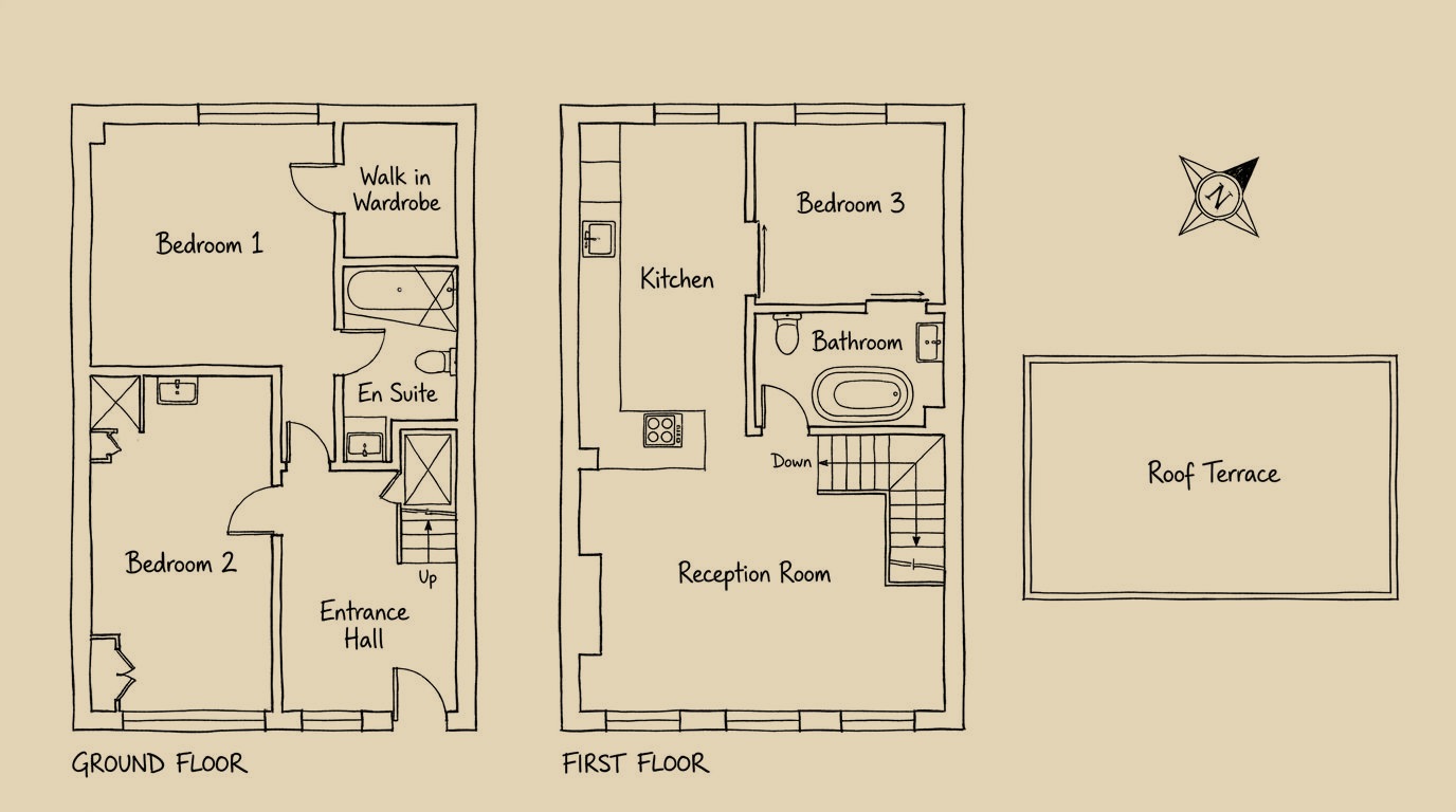 7 Albany Mews, Albany Road floor plan