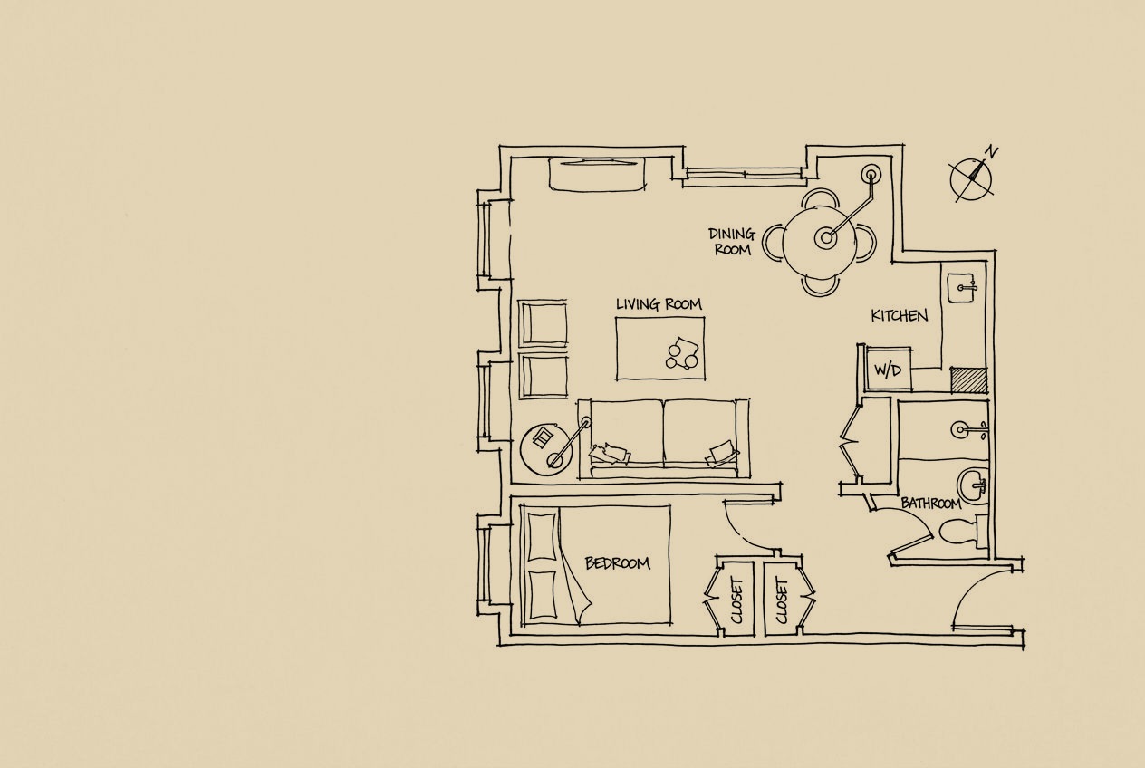 69 Horatio Street floor plan
