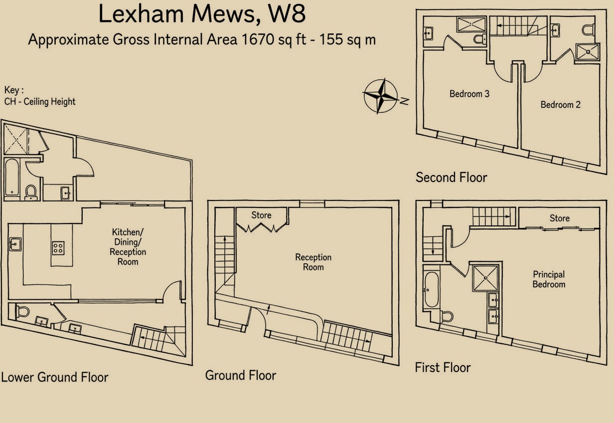Lexham Mews floor plan