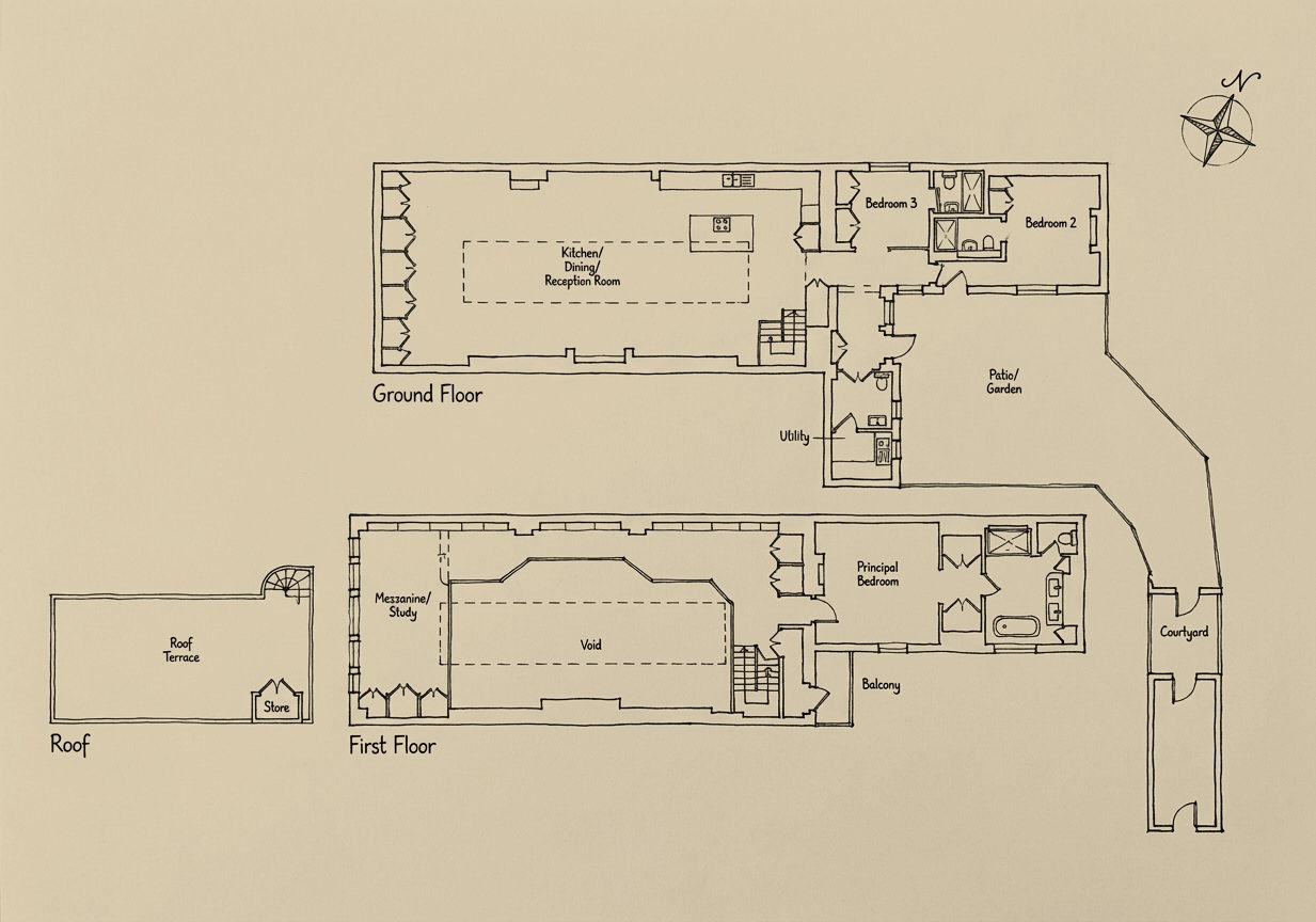 Westbourne Park Road floor plan